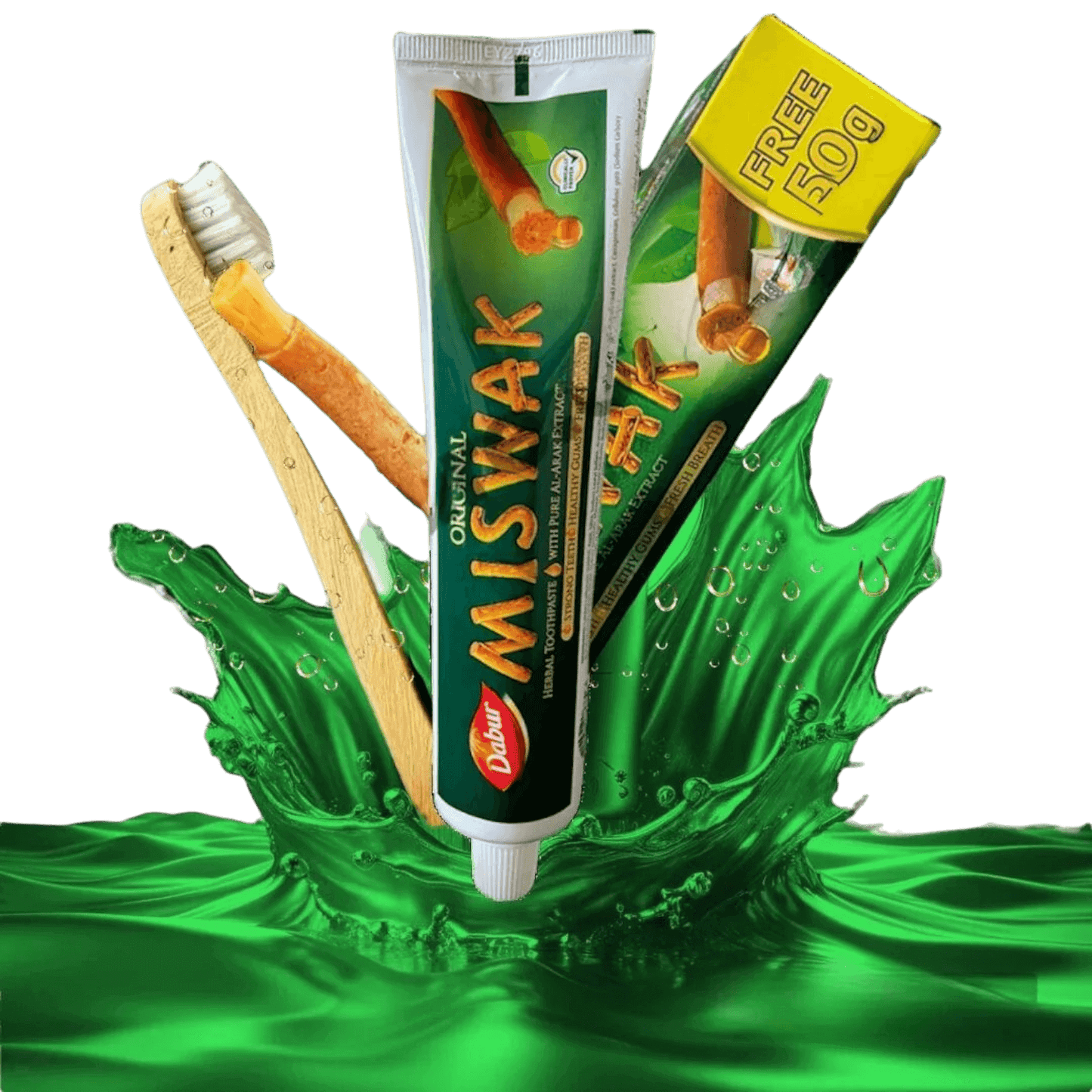 Dentifrice Miswak au Bois d'Arak 75g & 170g