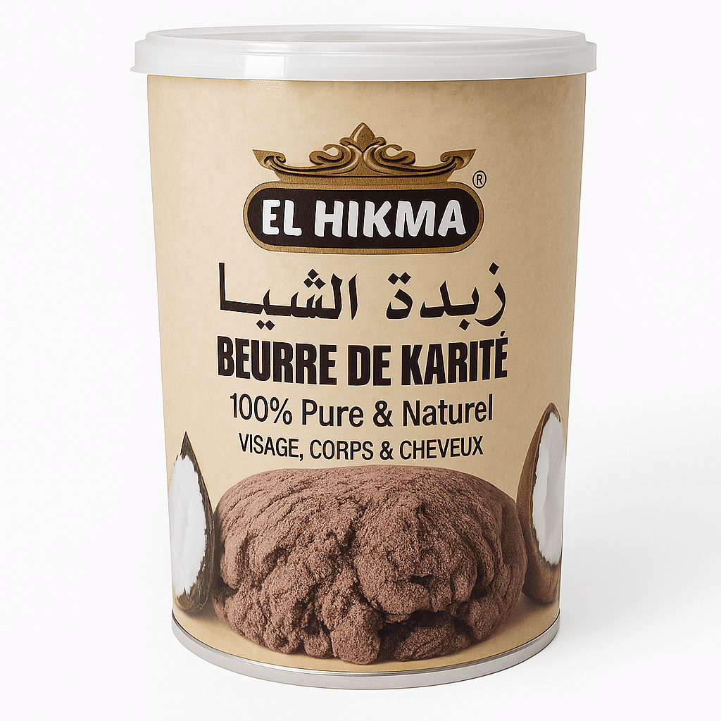 Beurre de Karité Pur & Concentré AL HIKMA – Nutrition & Protection 150mL / 350mL