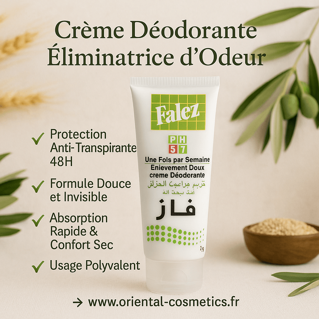 Crème Anti-Transpirante FALEZ - 70g