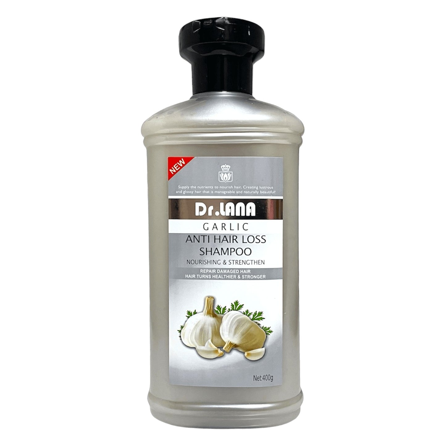 Shampoing Anti-Pelliculaire à l'Ail Dr Lana 400mL
