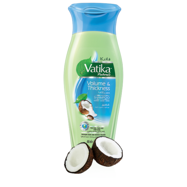 Shampoing à l’Huile de Ricin & Coco VATIKA – Repousse & Nutrition 200mL