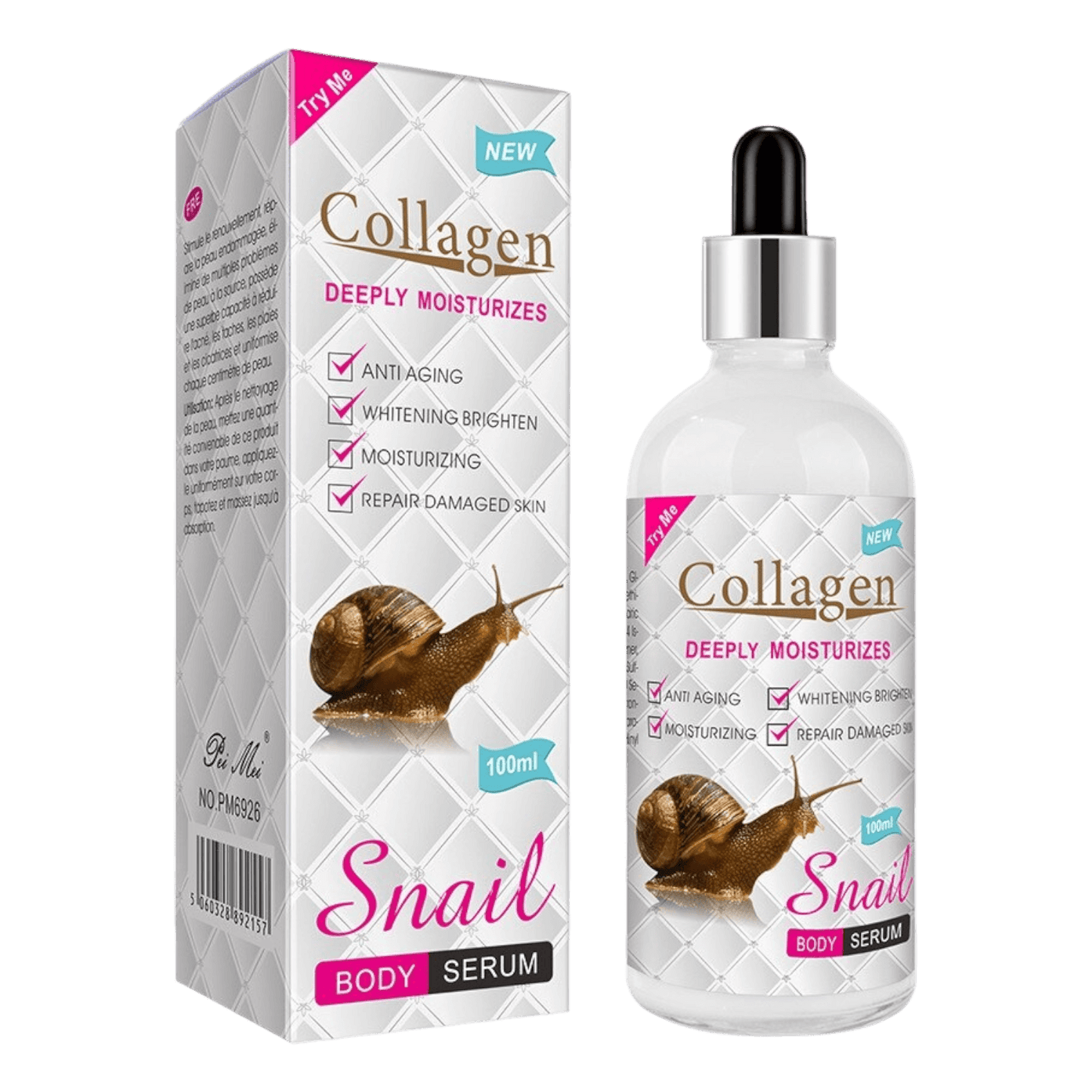 Coffret SNAIL Soins de la Peau au Collagène d'Escargot
