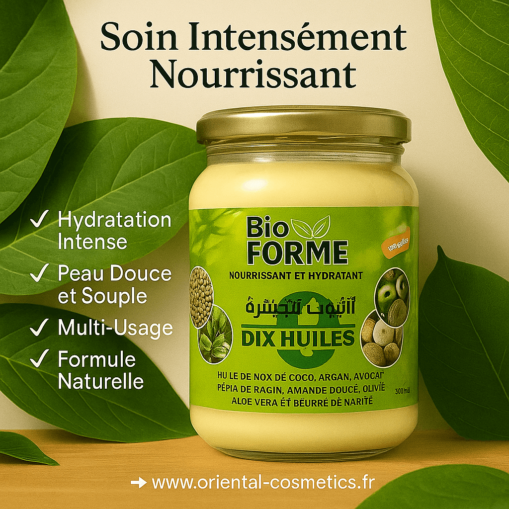 Beurre aux 10 Huiles BIO FORME – Nutrition Intense & Soin Complet 350mL