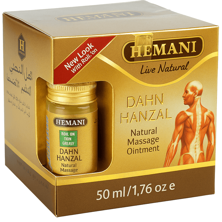Crème de Massage Relaxante Dahn Hanzal 100% Naturel + Roll on 50mL