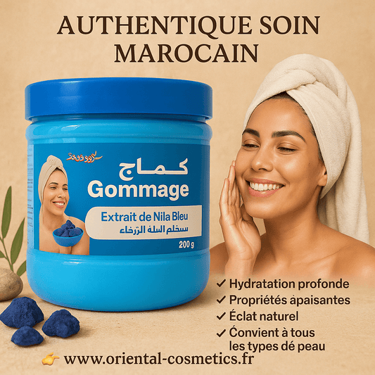 Gommage WOUROUD BLADI au Nila Bleu 200g