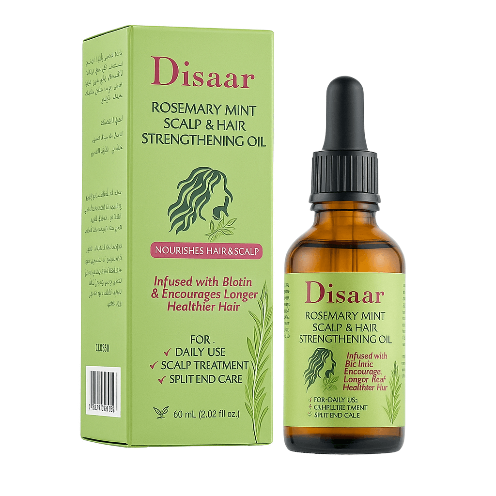 Huile Fortifiante Romarin & Menthe Disaar 60mL