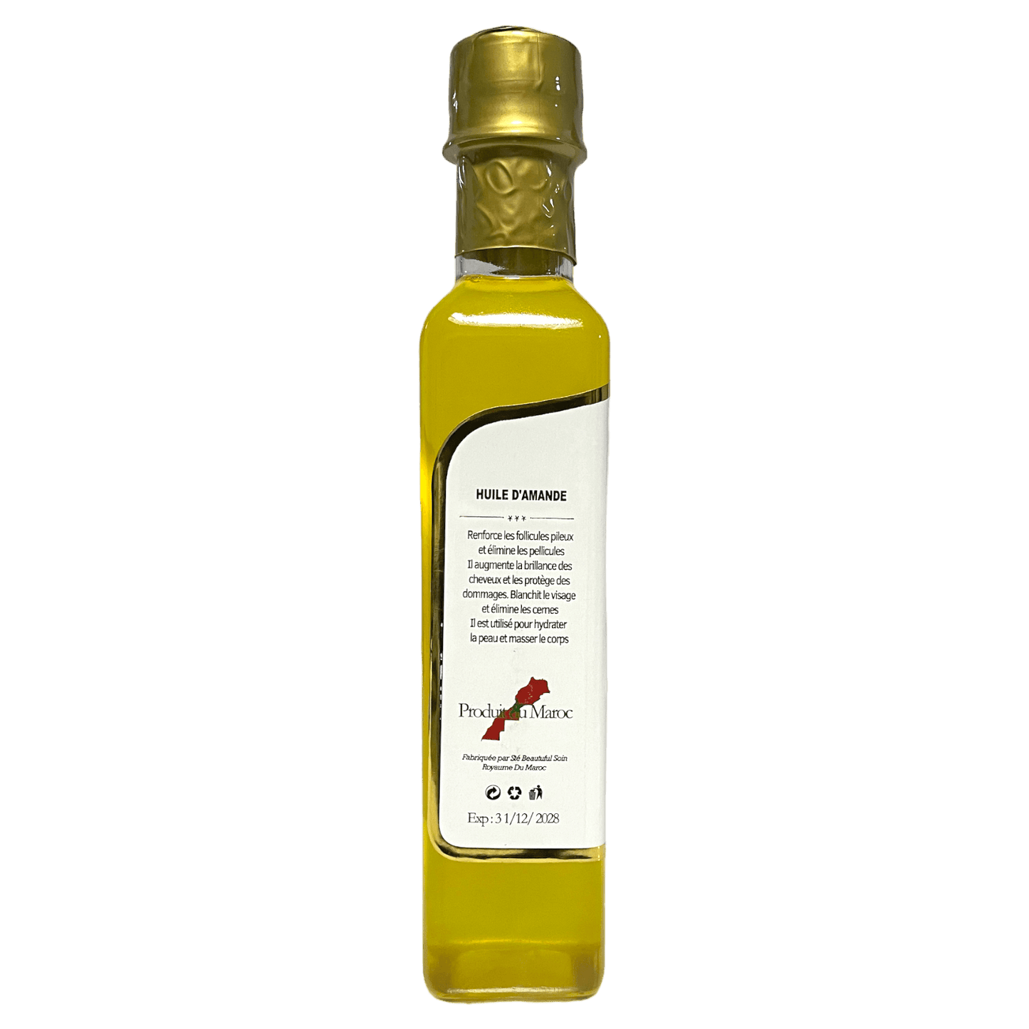 Huile d'Amande 250mL Oriental Cosmetics