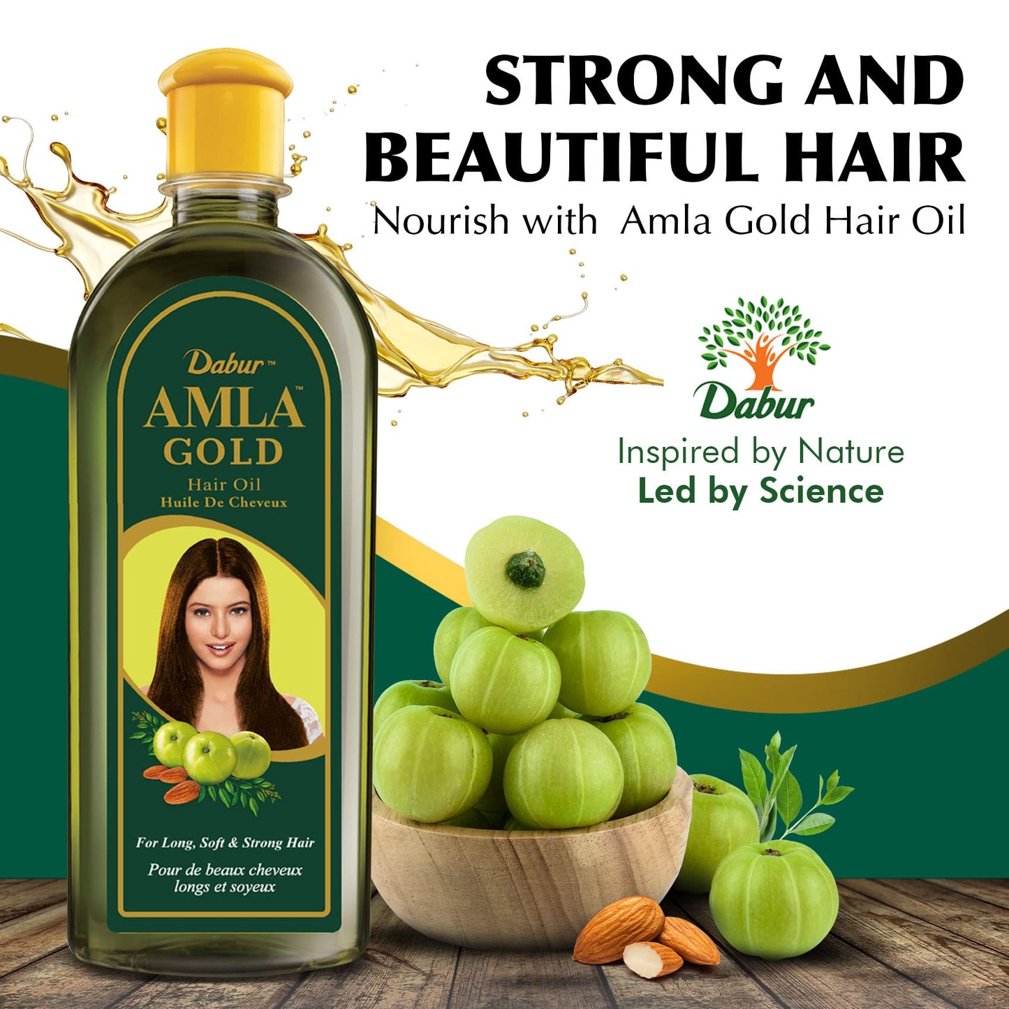 Huile Capillaire AMLA GOLD 100mL & 200mL Oriental Cosmetics