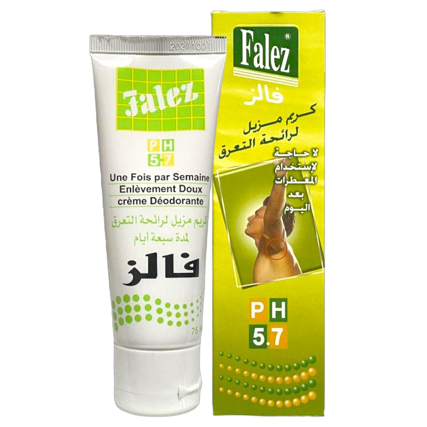 Crème Anti-Transpirante FALEZ - 70g