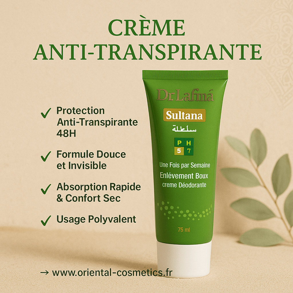 Crème Anti-Transpirante Dr Lana 75mL