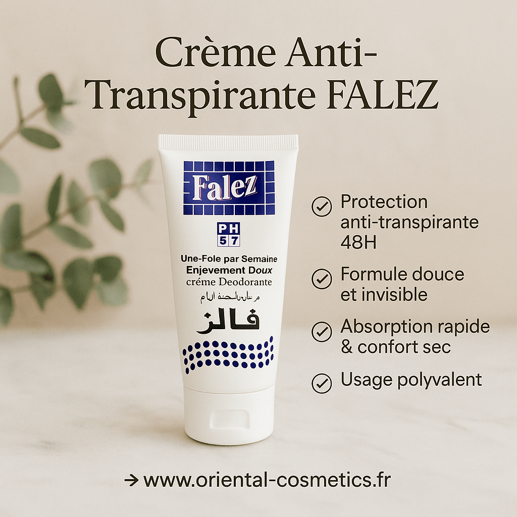 Crème Anti-Transpirante FALEZ 70g