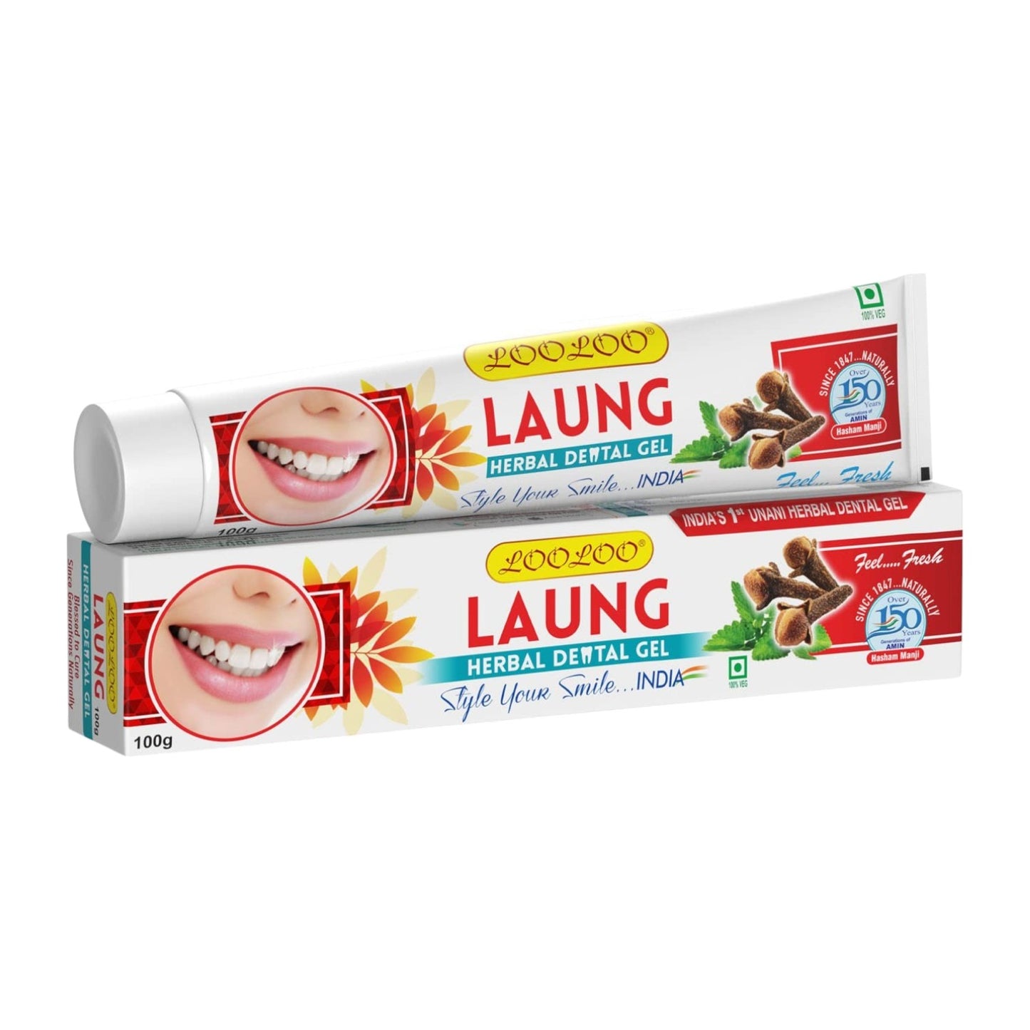 Dentifrice HERBAL CLOVE au Clou de Girofle 100mL