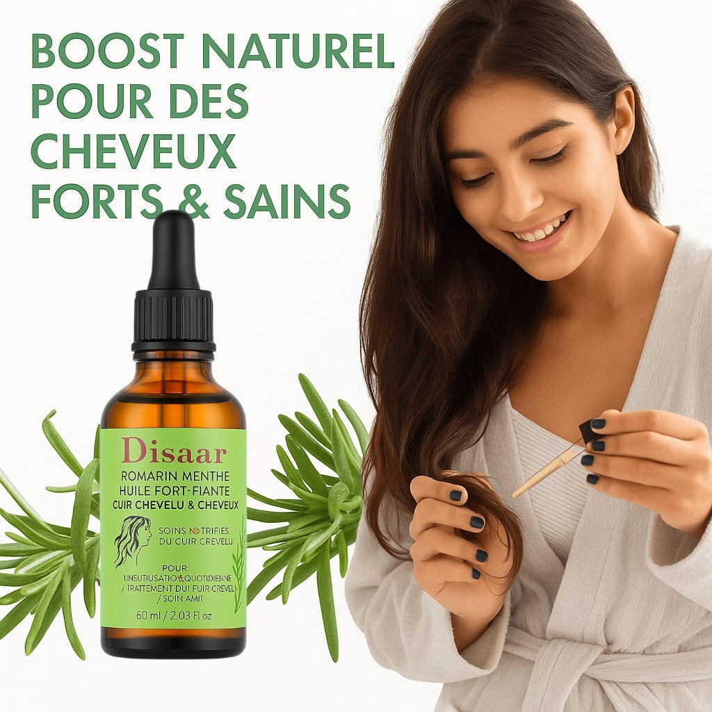Huile Fortifiante Romarin & Menthe Disaar 60mL