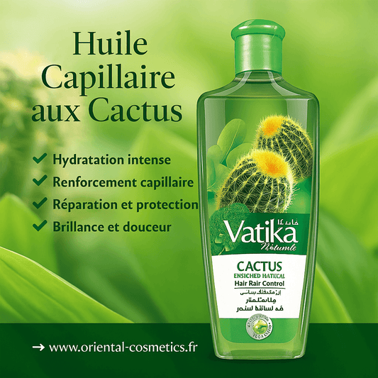 Huile Capillaire aux Cactus VATIKA 200mL