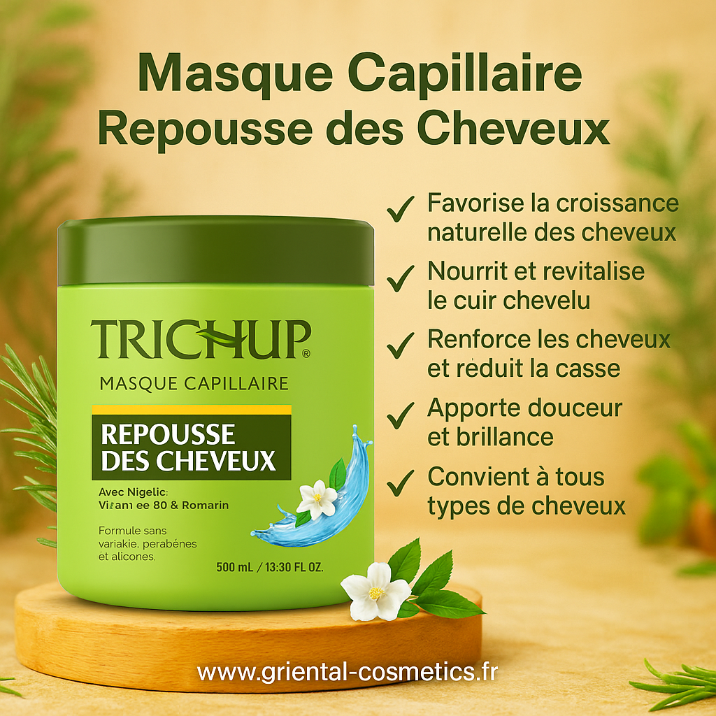 Masque Capillaire TRICHUP Repousse des Cheveux 500mL