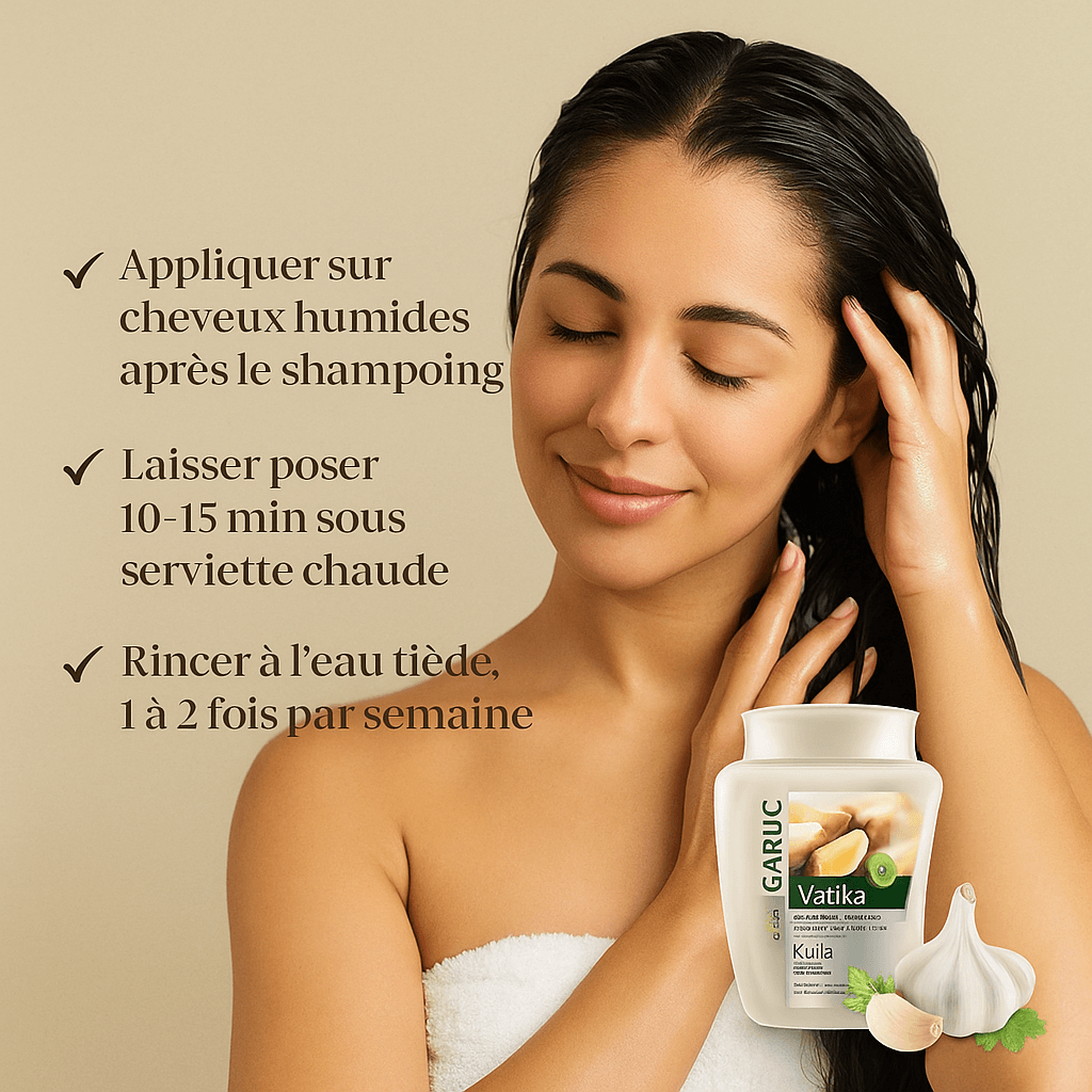 Masque Fortifiant Anti-Chute à l’Ail – VATIKA – 500g
