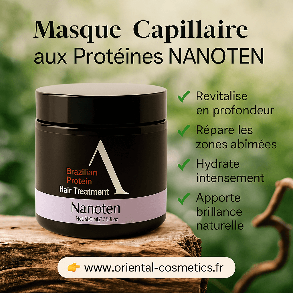 Masque Capillaire aux Protéines NANOTEN 500mL