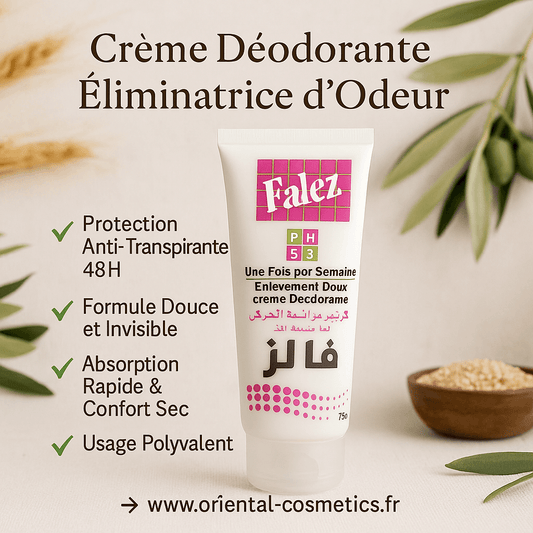 Crème Anti-Transpirante FALEZ - 70g