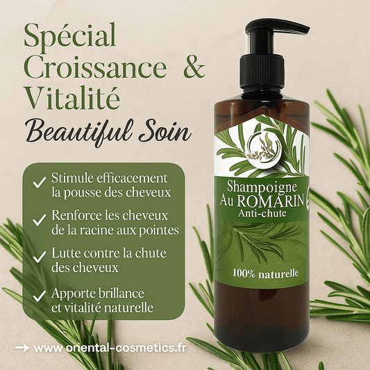 Shampoing Beautiful Soin au Romarin – Spécial Croissance & Vitalité 500mL