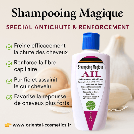 Shampoing Magique à l’Ail – Spécial Antichute & Renforcement 200mL