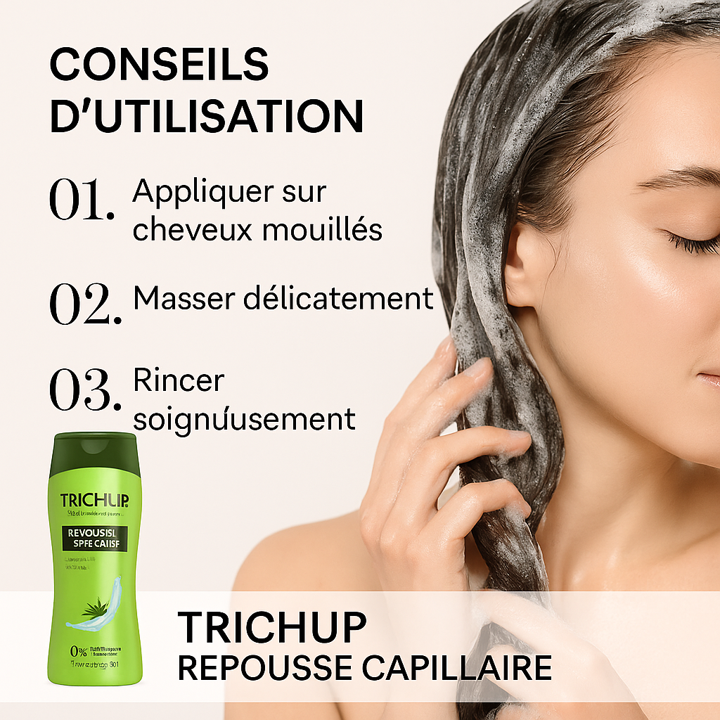 Shampoing TRICHUP Repousse Capillaire 200mL & 700mL