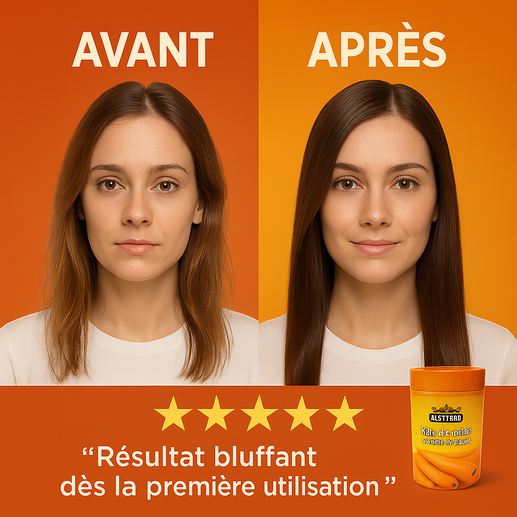 Beurre de Carotte AL HIKMA – Éclat & Teint Lumineux 150mL / 350mL