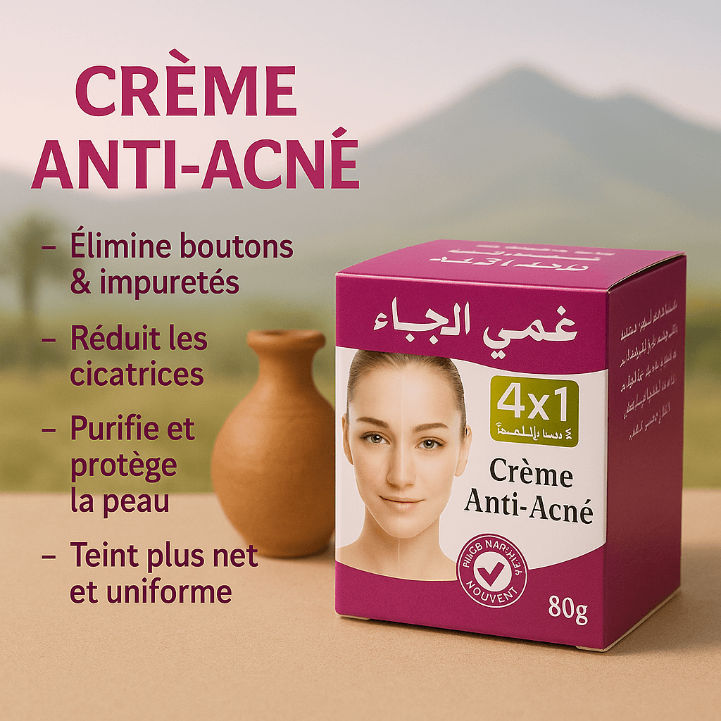 Crème Anti Acné HERBO RIDOUANE 80g