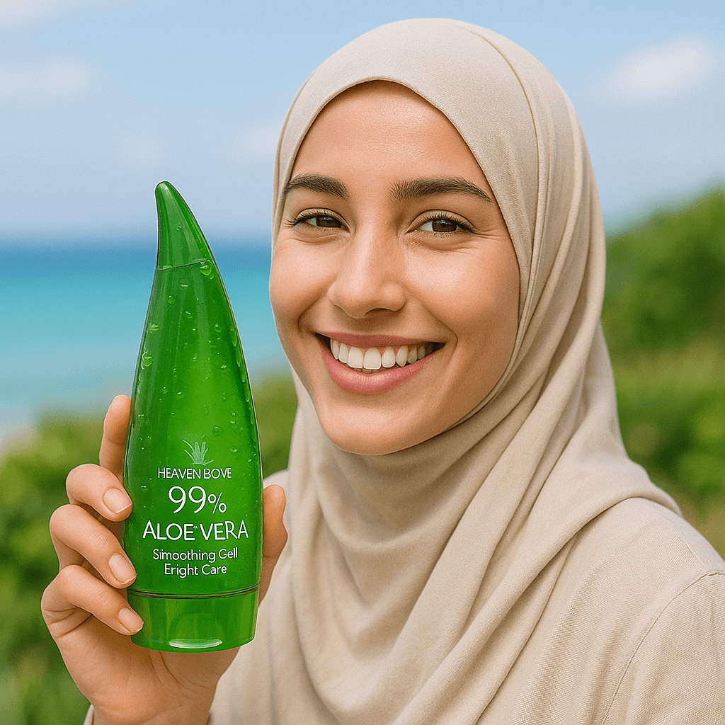 Gel pour le Visage à l'Aloé Véra HEAVEN DOVE 250mL
