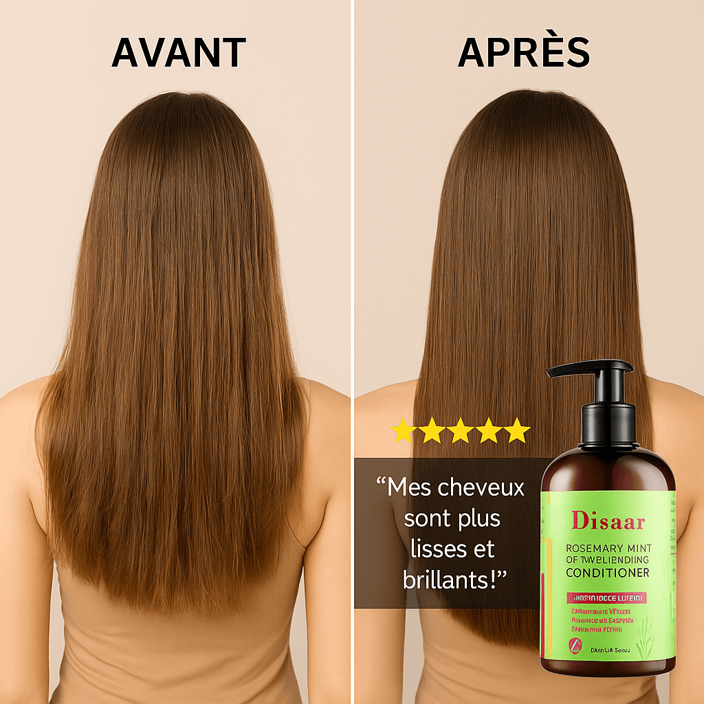Shampoing Fortifiant au Romarin & Menthe Disaar 360mL