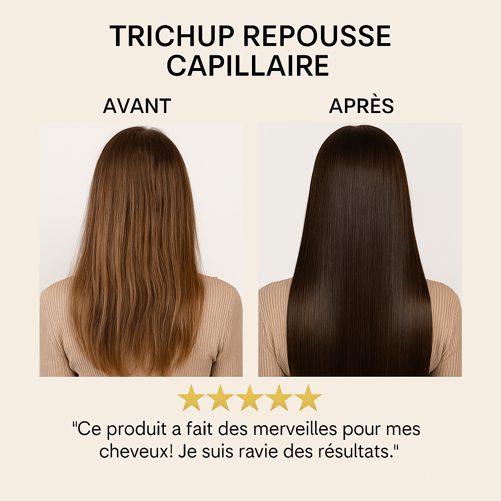 Shampoing TRICHUP Repousse Capillaire 200mL & 700mL