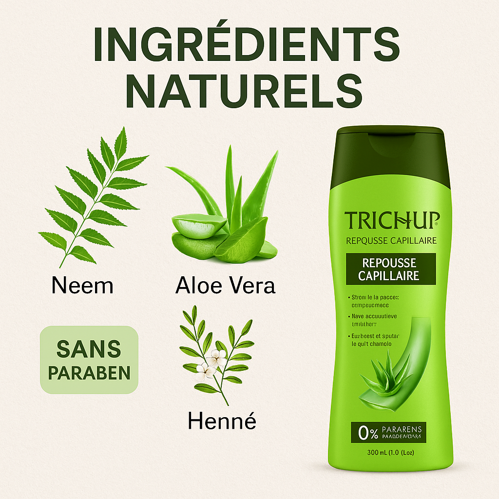 Shampoing TRICHUP Repousse Capillaire 200mL & 700mL