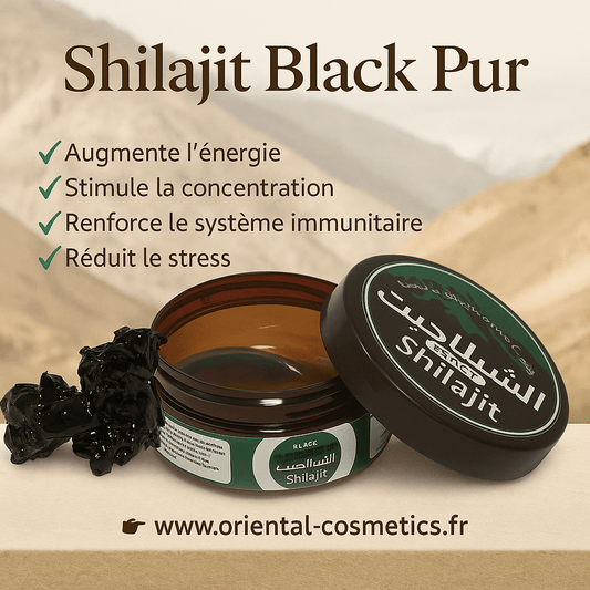 Shilajit Black Pur - Résine de l’Himalaya - Pot de 30g