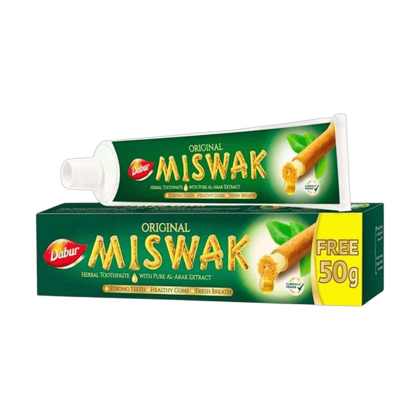 Dentifrice Miswak au Bois d'Arak 75g & 170g