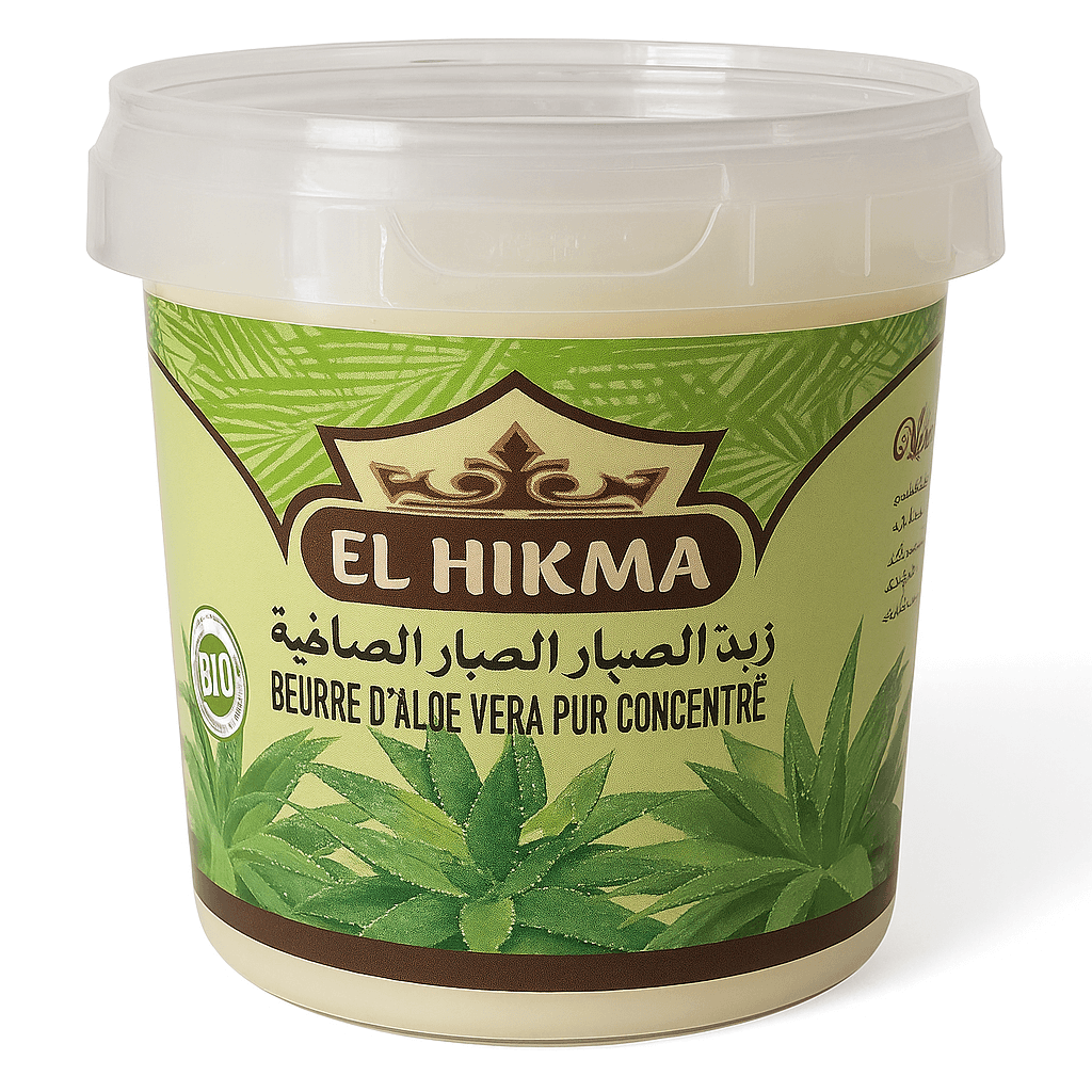 Beurre à l’Aloé Vera AL HIKMA – Hydratation & Apaisement 150mL / 300mL