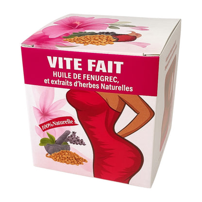 Crème VITE FAIT à l'Huile de Fenugrec & Extraits d'Herbes Naturelles 150mL