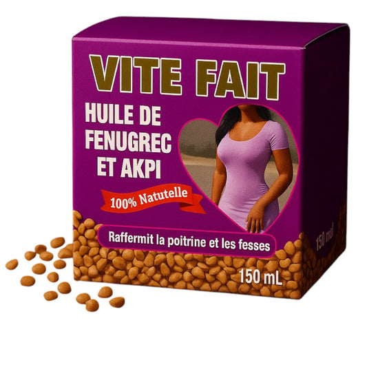Crème VITE FAIT à l'Huile de Fenugrec & d'Akpi 150mL