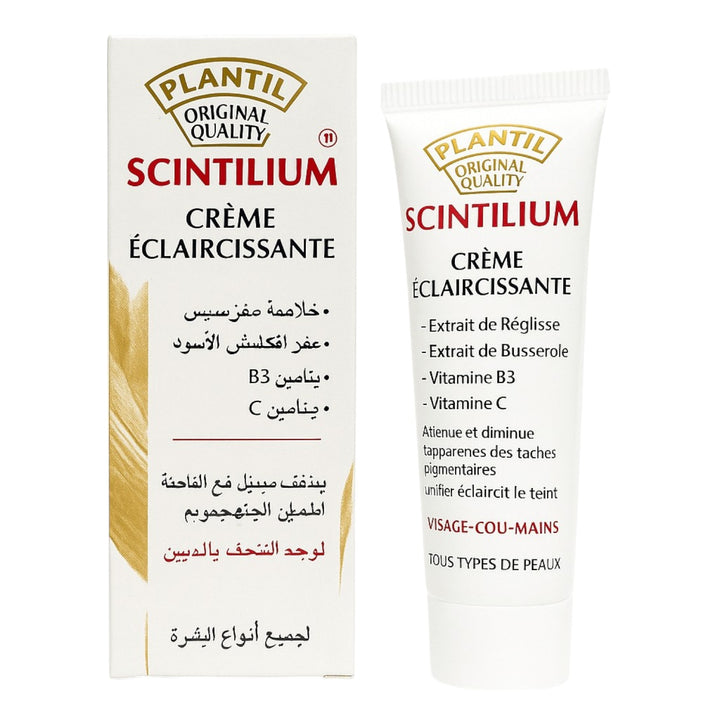 Crème Éclaircissante SCINTILIUM de PLANTIL 30mL