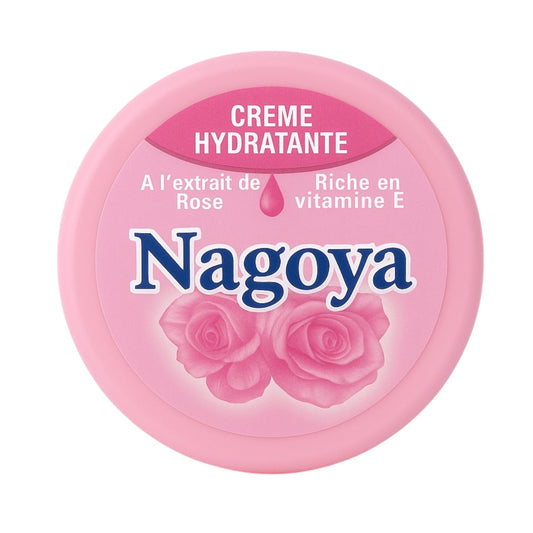 Crème Hydratante NAGOYA à l'Extrait de Rose & Vitamine E 120g