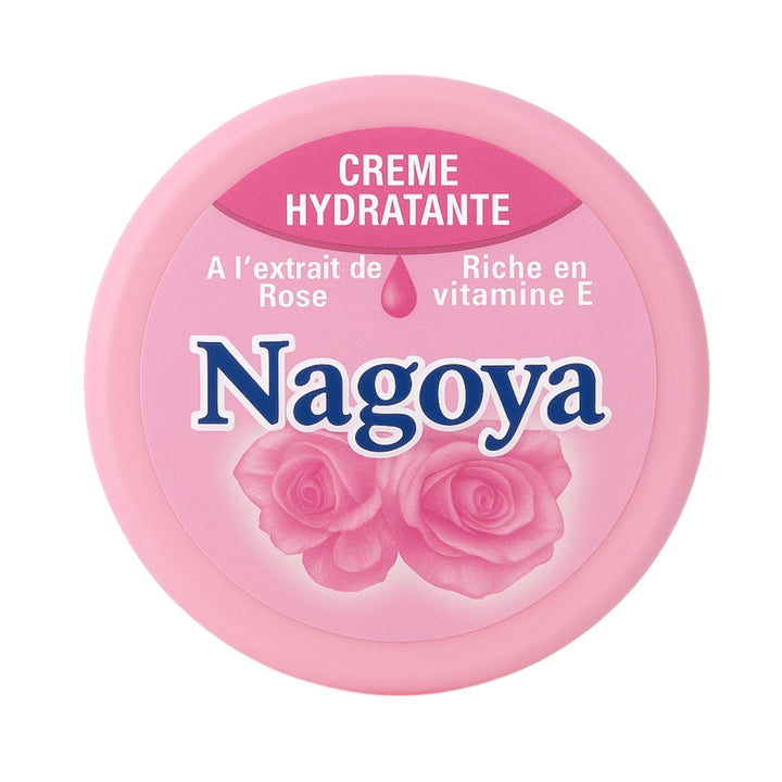 Crème Hydratante NAGOYA à l'Extrait de Rose & Vitamine E 120g