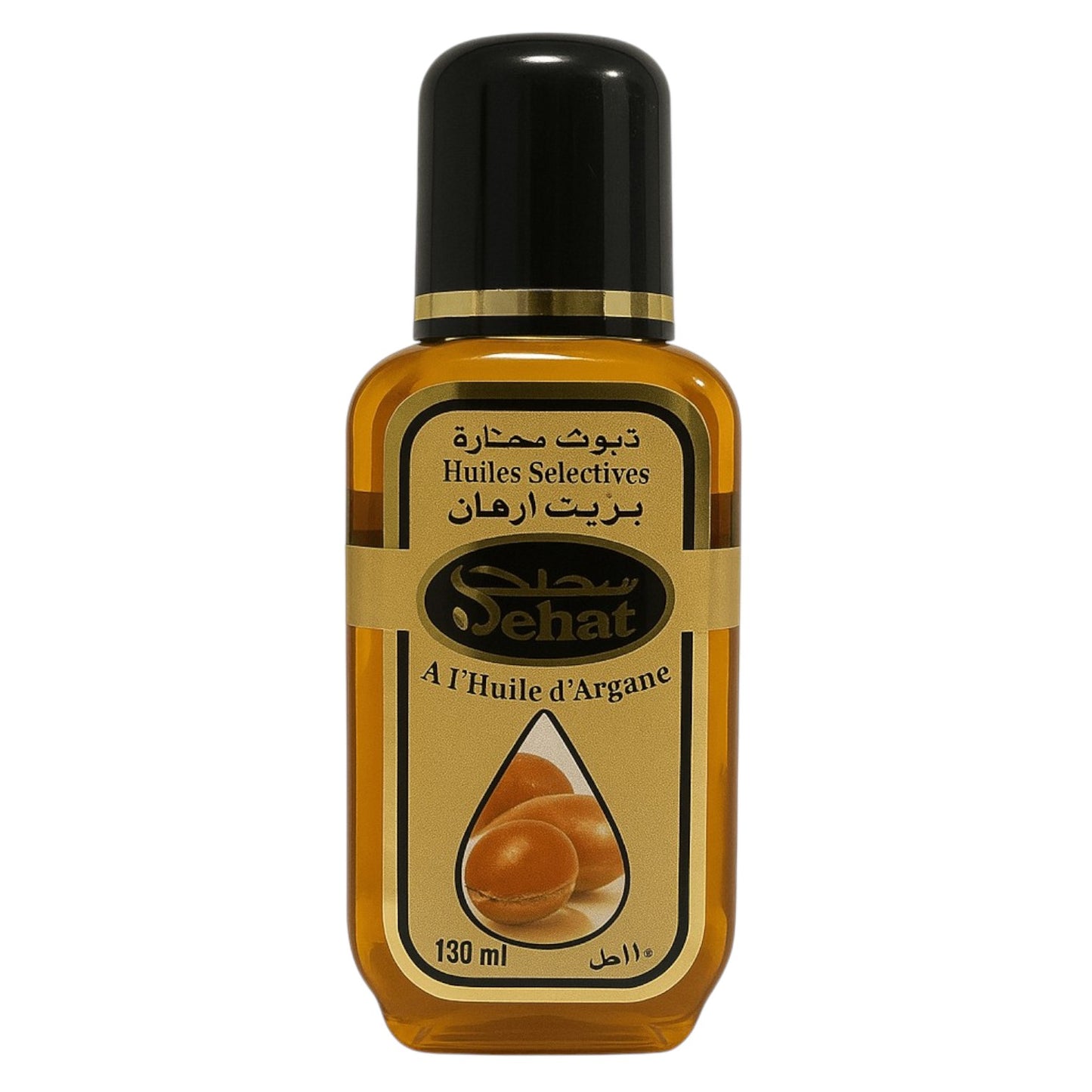 Huile d'Argan SAHAR Certifié ISO 9001 130mL