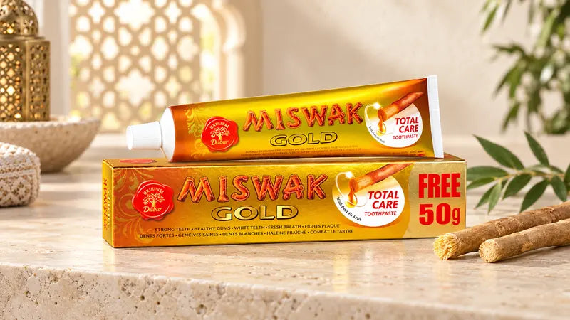 Dentifrice MISWAK Gold au Bois d'Arak Pur 170g