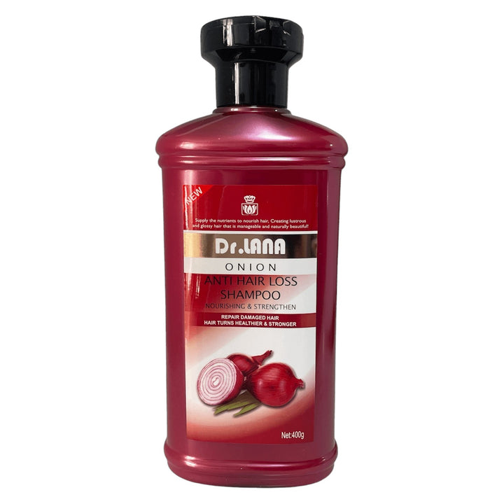 Shampoing Anti Chute de Cheveux aux Oignons Dr Lana 400mL