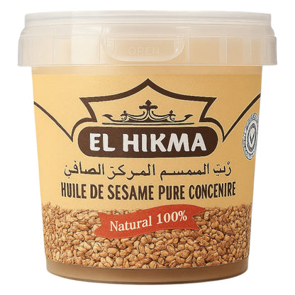 Beurre à l’Huile de Sésame AL HIKMA – Régénérant & Nourrissant 150mL