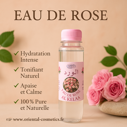 Eau de Rose AL KELAA 125mL & 250mL