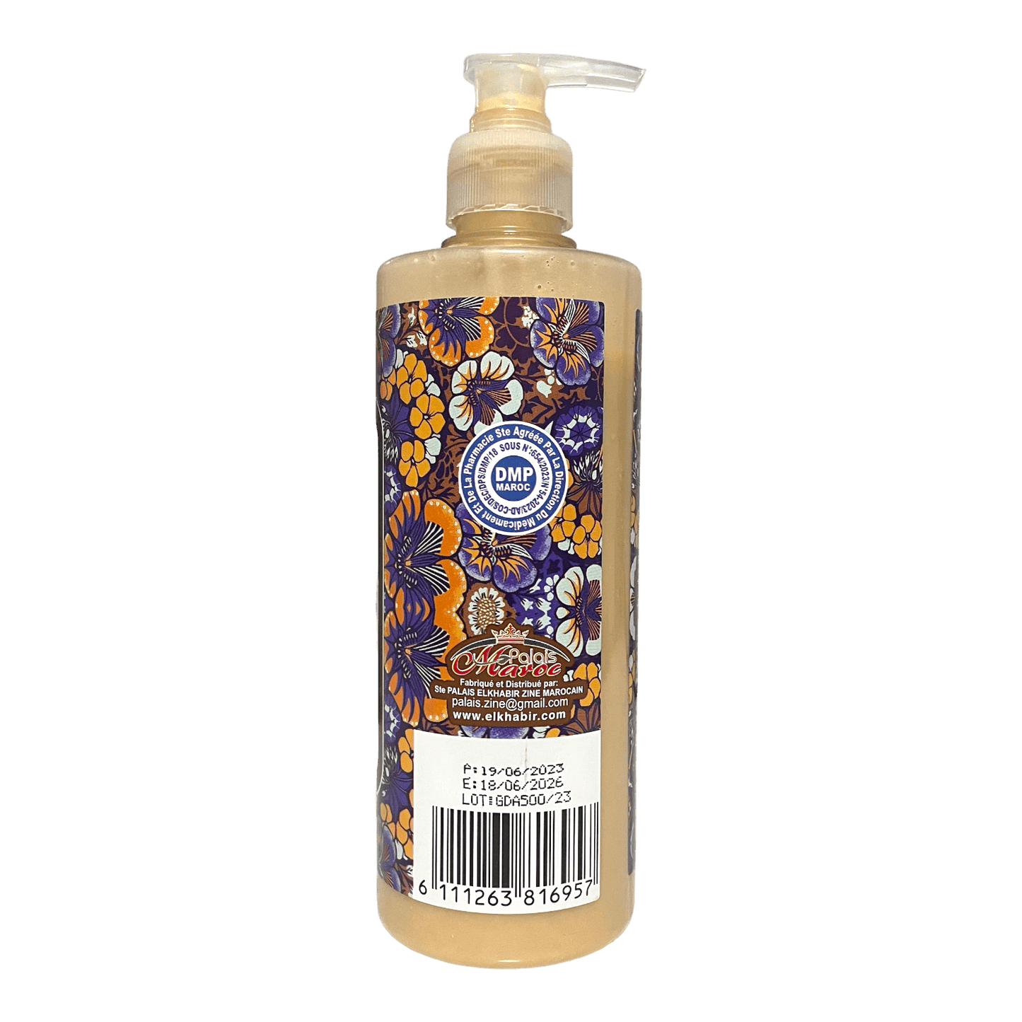 Gel douche BELDI SOUPLESSE à l'Huile d'Olive Carotte & Curcuma Oriental Cosmetics
