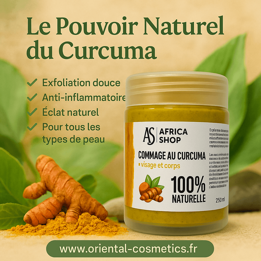 Gommage AFRICA SHOP au Curcuma 250mL