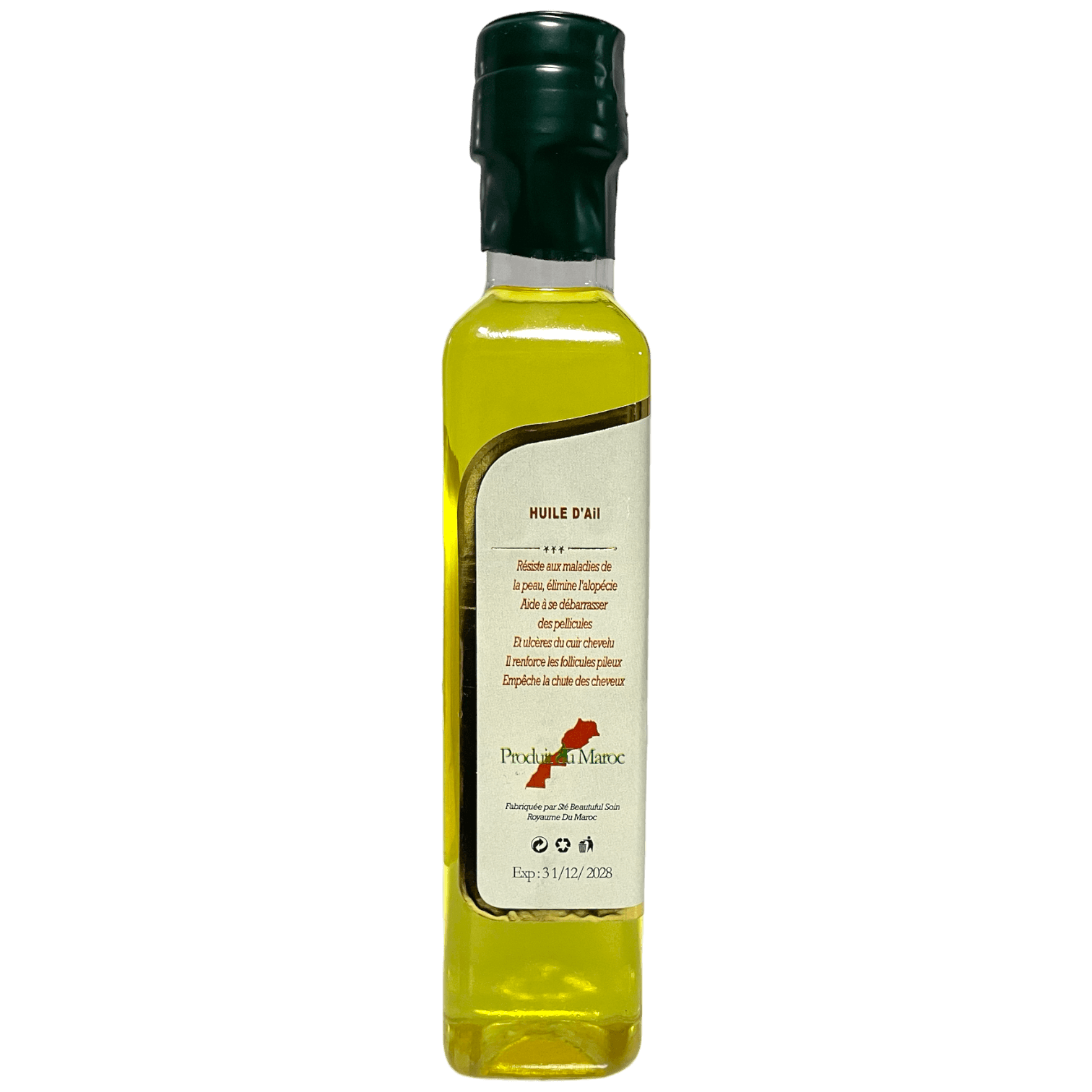 Huile d'Ail 250mL Oriental Cosmetics