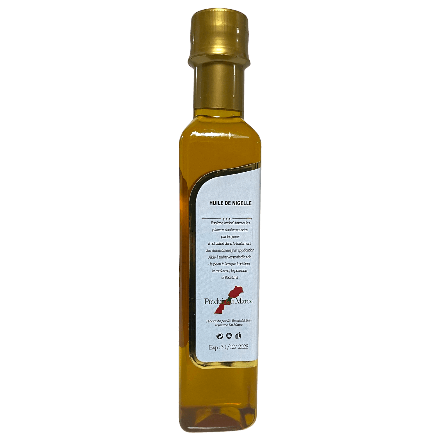 Huile de Nigelle 250mL Oriental Cosmetics