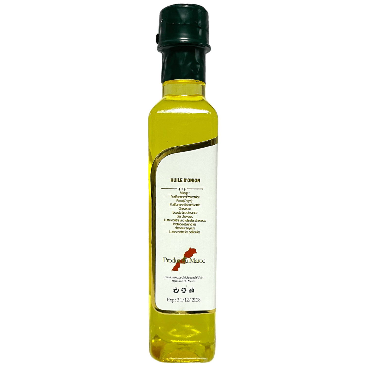 Huile d'Oignon 250mL Oriental Cosmetics