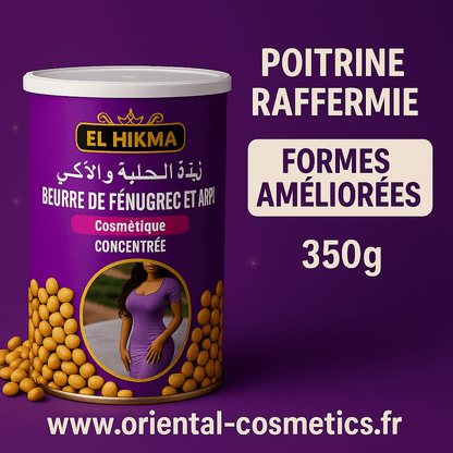 Beurre de Fenugrec & d’Akpi AL HIKMA – Volume & Fermeté 350mL